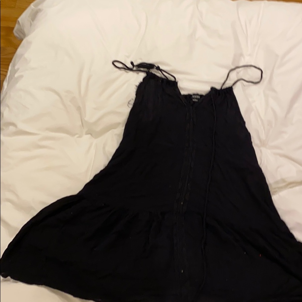 Black tank top